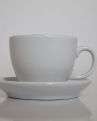 Cappuccino Tasse mit Untertasse